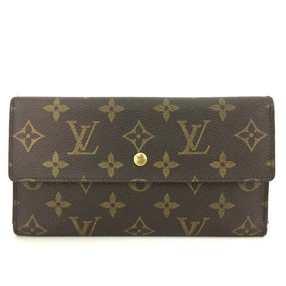 Louis Vuitton Brown Monogram Wallet - Picture 1 of 8